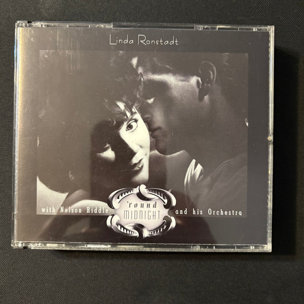 CD Linda Ronstadt with Nelson Riddle and His Orchestra 'Round Midnight' (1986)