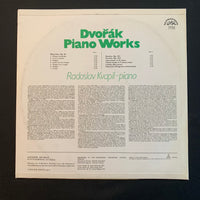 LP Dvorak Piano Works (1973) Radoslav Kvapil Mazurkas, Dumka and Furiant VG+/VG+ vinyl record