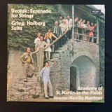 LP Dvorak 'Serenade For Strings', Grieg 'Holberg Suite' (1970) Neville Marriner, Academy of St. Martin-In-The-Fields