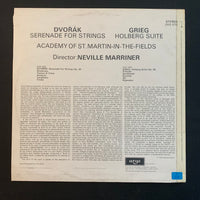 LP Dvorak 'Serenade For Strings', Grieg 'Holberg Suite' (1970) Neville Marriner, Academy of St. Martin-In-The-Fields