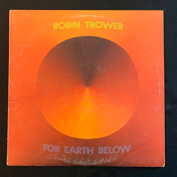 LP Robin Trower 'For Earth Below' (1975) VG/VG blues rock classic guitar vinyl record