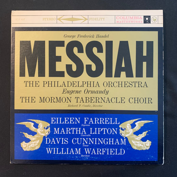 LP Philadelphia Orchestra, Mormon Tabernacle Choir Handel 'Messiah' (1959) VG+/VG 2 record set