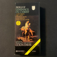 CASSETTE Berlioz 'L'enfance du Christ' (1977) London Symphony Orchestra, Colin Davis 2-tape box set