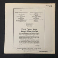 LP Perry Como 'The Lord's Prayer' (1969) VG+/VG+ vinyl record