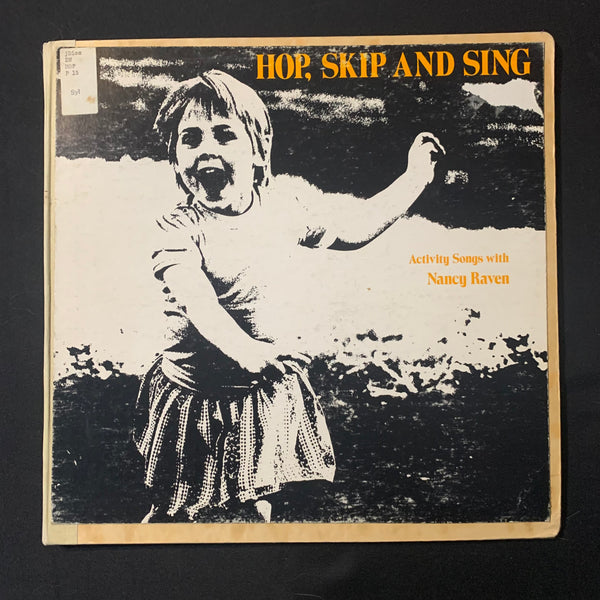 LP Nancy Raven 'Hop, Skip and Sing: Activity Songs' (1969) ex-library G+ vinyl record