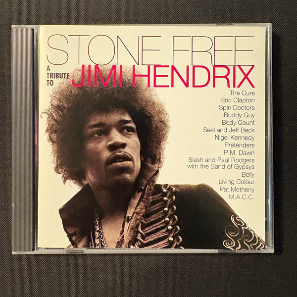 CD Stone Free: A Tribute To Jimi Hendrix (1993) The Cure, Eric Clapton, Pretenders, PM Dawn