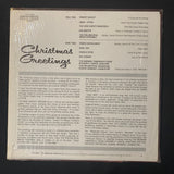 LP Christmas Greetings (1970) VG-/VG+ Robert Goulet, Burl Ives, Eddie Layton holiday vinyl record