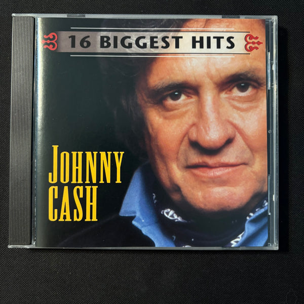CD Johnny Cash '16 Biggest Hits' (1999) Man In Black, Folsom Prison Blues, I Walk the Line