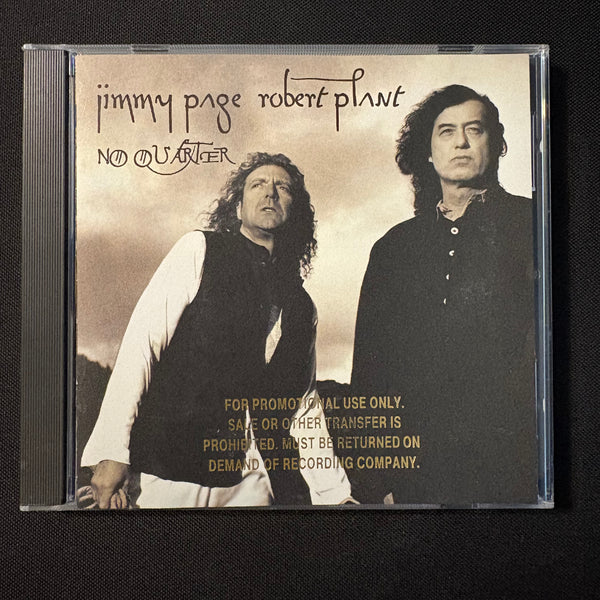 CD Jimmy Page Robert Plant 'No Quarter' (1994) Nobody's Fault But Mine, Kashmir
