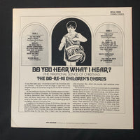 LP Do-Re-Mi Children's Chorus 'Do You Hear What I Hear?' (1973) VG+/VG+ Christmas vinyl record