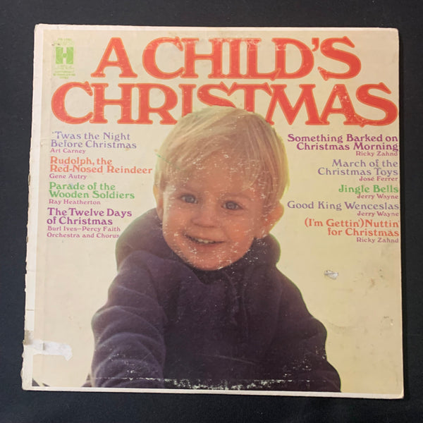 LP A Child's Christmas (1968) Art Carney, Gene Autry, Jerry Wayne VG/VG vinyl record