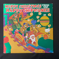 LP Merry Christmas From the Happy Chipmunks (1982) VG/VG vinyl record