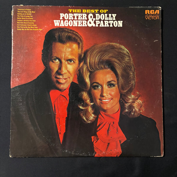 LP Porter Wagoner and Dolly Parton 'Best Of' (1971) VG/VG vinyl record
