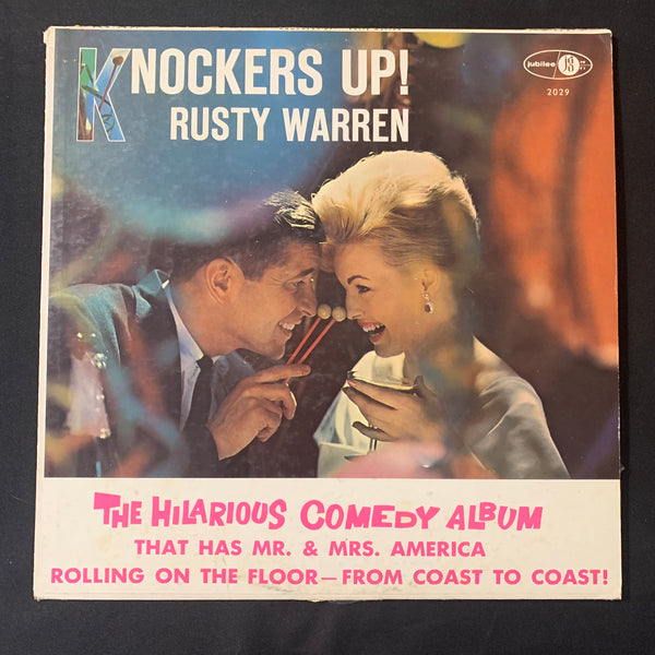 LP Rusty Warren 'Knockers Up!' (1960) bawdy songs comedy VG/VG vinyl record