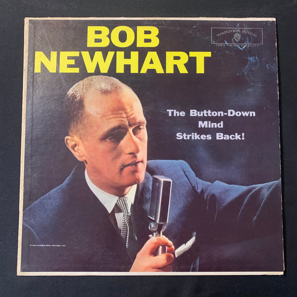 LP Bob Newhart 'The Button-Down Mind Strikes Back!' (1960) comedy VG/VG vinyl record