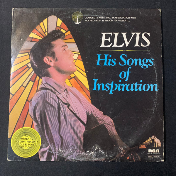 LP Elvis Presley 'His Songs Of Inspiration' (1977) VG+/G+ vinyl record
