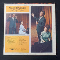 LP Wally and Ginger Laxson 'Sing Live' VG/VG private label Christian gospel Alabama