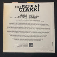 LP Petula Clark 'This Is Petula Clark' (1966) VG+/VG+ vinyl record