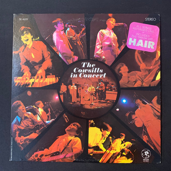 LP The Cowsills 'In Concert' (1969) VG/VG+ vinyl record Hair