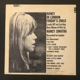 LP Nancy Sinatra 'Nancy In London' (1966) mono VG+/VG+ vinyl record