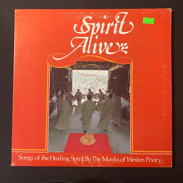 LP Monks of the Weston Priory 'Spirit Alive' (1977) VG+/VG+ gatefold vinyl record