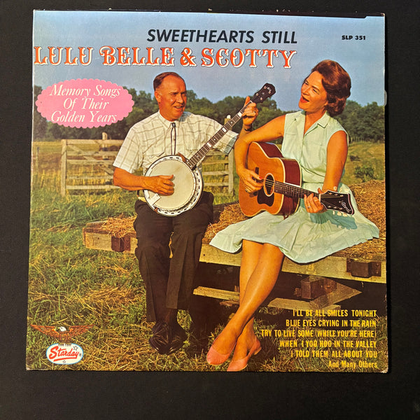 LP Lulu Belle and Scotty 'Sweethearts Still' (1975) VG+/VG country vinyl record