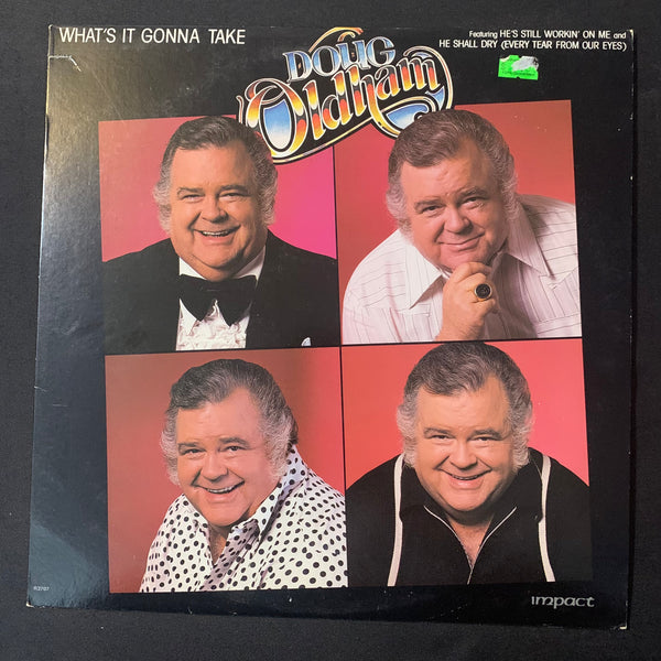 LP Doug Oldham 'What's It Gonna Take' (1980) VG+/VG Christian vinyl record