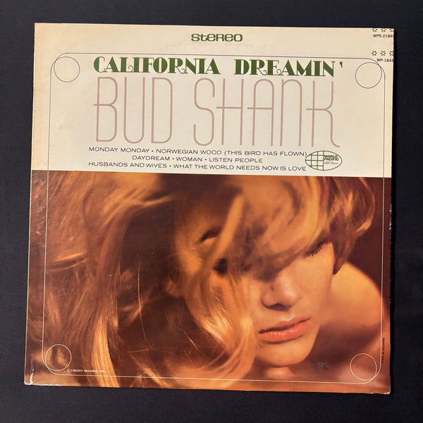 LP Bud Shank 'California Dreamin' (1966) VG+/VG smooth jazz easy listening vinyl record