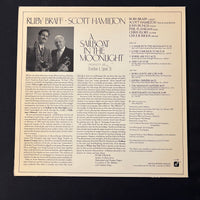 LP Ruby Braff, Scott Hamilton 'Sailboat In the Moonlight' (1986) VG+/VG+ jazz vinyl record