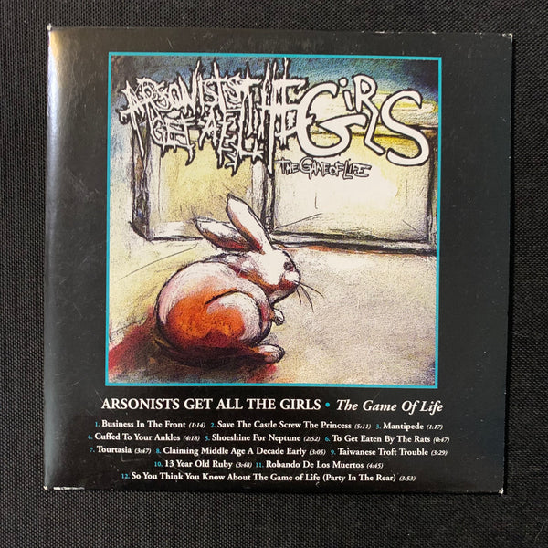 CD Arsonists Get All The Girls 'The Game Of Life' (2007) US advance promo death metal