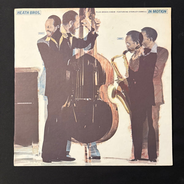 LP Heath Brothers 'In Motion' (1979) VG+/VG+ vinyl record jazz