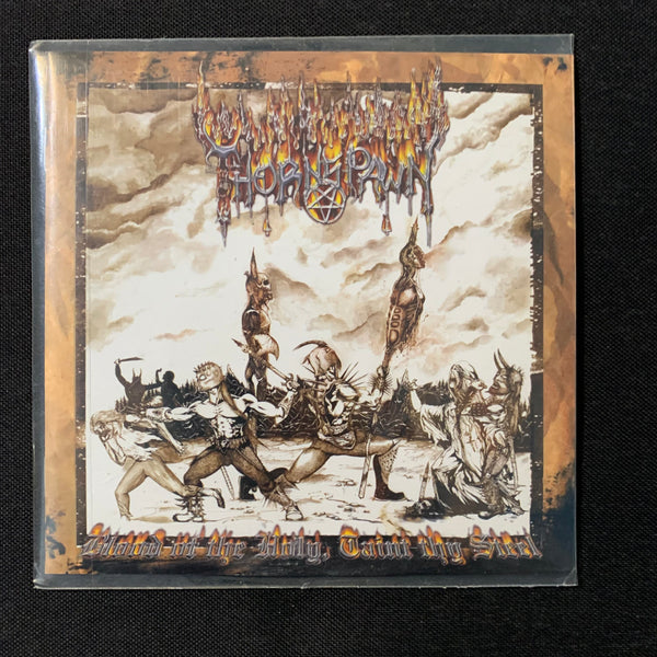 CD Thornspawn 'Blood Of the Holy Taint Thy Steel' (2000) advance promo black metal