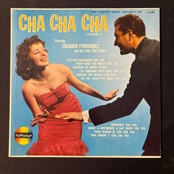 LP Eduardo Fernandez and His Cha Cha Kings 'Cha Cha Cha Volume 2" VG+/VG+ vinyl record
