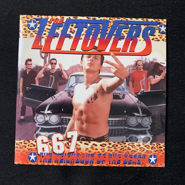 CD Leftovers '667... Neighbour Of the Beast' (2000) advance promo Swedish rock and roll