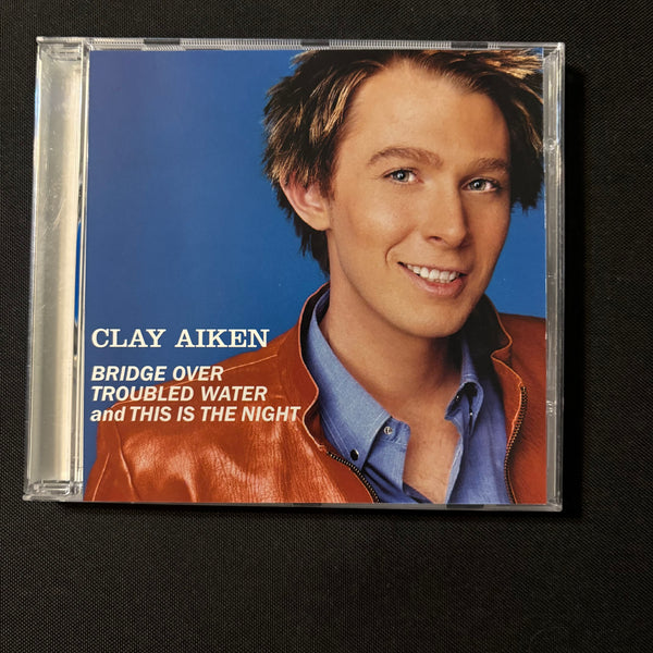 CD Clay Aiken 'Bridge Over Troubled Water/This Is the Night' single (2003) American Idol