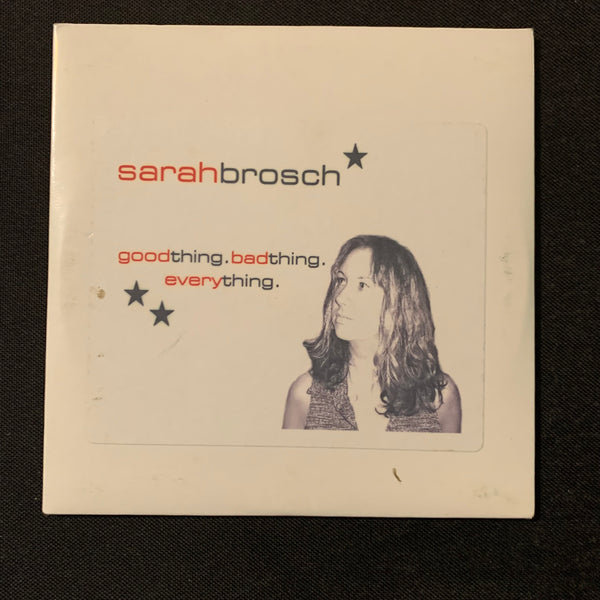 CD Sarah Brosch 'Good Thing Bad Thing Everything' (2003) Toledo Ohio 90s alt-pop demo