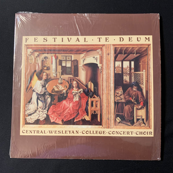 LP Central Wesleyan College Concert Choir 'Festival Te Deum' (1979) VG+/VG+ private label
