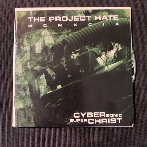 CD The Project Hate MCMXCIX 'Cybersonic Superchrist' (2000) promo industrial death metal