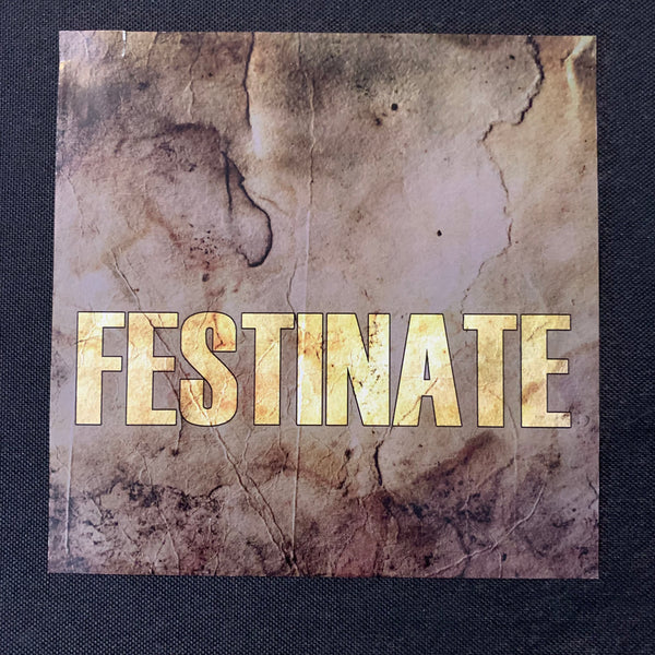 CD Festinate 5-song demo (2008) Akron Ohio melodic death metal