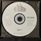 CD Jeff Kollman 'Into the Unknown' (1995) promo version guitar instrumental shred hero