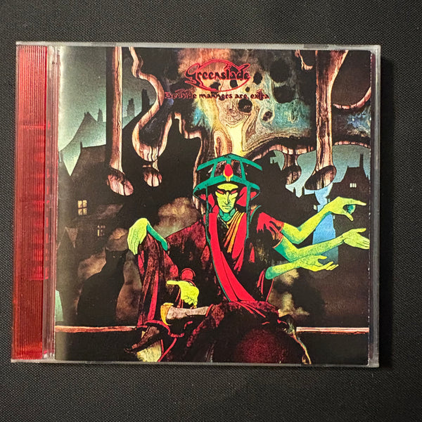 CD Greenslade 'Bedside Manners Are Extra/Spyglass Guest' reissue 2-on-1 prog rock