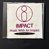 CD Impact Music - Music With an Impact Volume Six (1993) Christian radio DJ promo