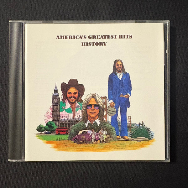 CD America 'Greatest Hits: History' (1975) A Horse With No Name, Ventura Highway