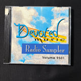 CD Devoted Music Radio Sampler Volume 9501 (1995) Christian radio DJ promo