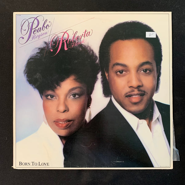 LP Peabo Bryson/Roberta Flack 'Born To Love' (1983) slow jams R&B VG+/VG+ vinyl record