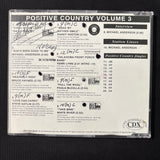 CD Positive Country Volume 3 (1993) Christian radio DJ promo