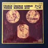 LP Unearthed Masters Volume 1 (1982) VG+/VG+ jazz vinyl record Charlie Parker, Coleman Hawkins, George Auld