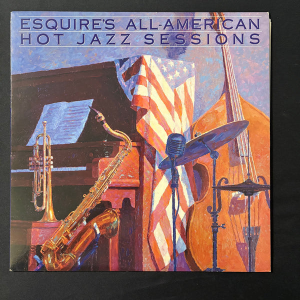 LP Esquire's All-American Hot Jazz Sessions (1988) VG+/VG+ vinyl record