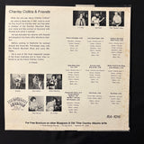 LP Charley Collins and Friends (1973) VG+/VG+ bluegrass signed vinyl record Charlie