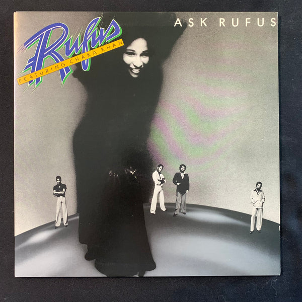 LP Rufus and Chaka Khan 'Ask Rufus' (1977) vinyl record soul funk disco